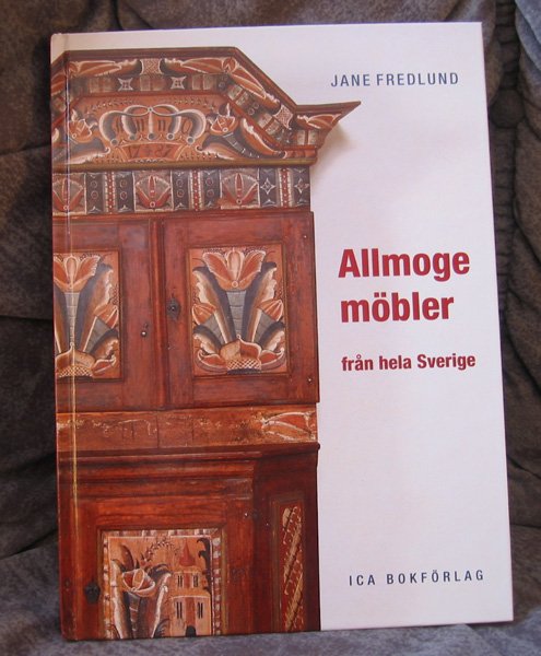 OLD Swedish FURNITURES Allmoge book - Fredlund