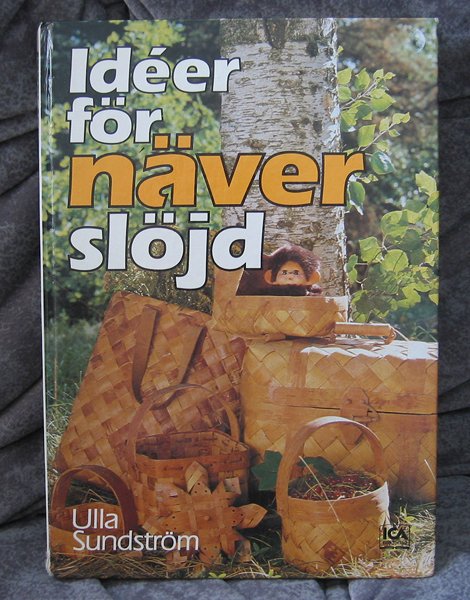 Swedish book about Birch bark Handicraft - Ulla Sundstrom