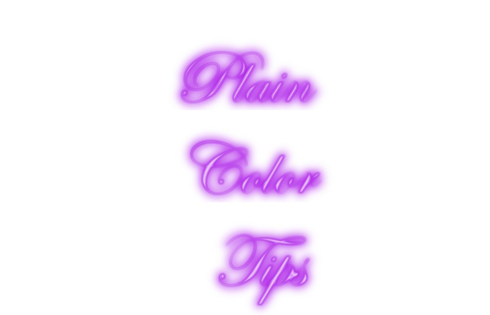 SALE! Plain Color Tips Not Shown