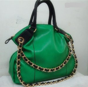 EMILY TOTE HANDBAG IN GREEN