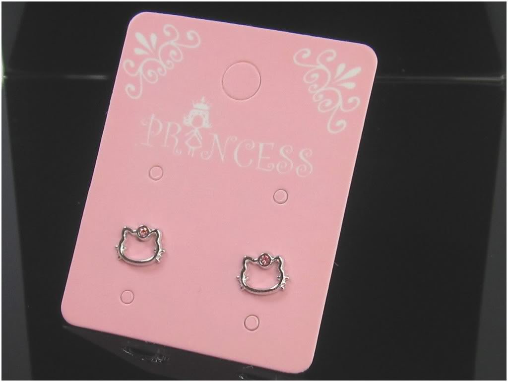 Pink Hello Kitty Earrings!!