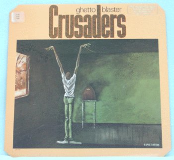 CRUSADERS Ghetto Blaster LP 1984 VG