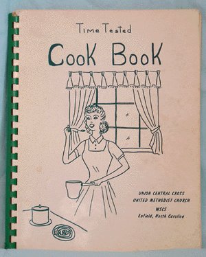 Vintage COMMUNITY COOKBOOK Time Tested METHODIST CHURCH
