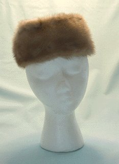 Vintage 1960s CUSTOM MADE Fur PILL-BOX Hat