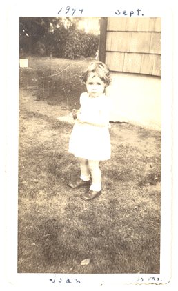 1944 Vintage Photo TODDLER Joan 20 Months CUTIE