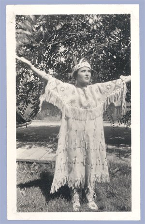 Vintage Photo 1930s NATIVE AMERICAN Sioux BROOKINGS SD