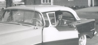 Vintage Photo 1955 OLDSMOBILE HOLIDAY Car HAUSER