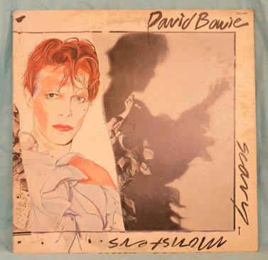 DAVID BOWIE LP Scary Monsters 1980 FASHION