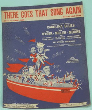 VINTAGE SHEET MUSIC 1944 Carolina Blues ANN MILLER