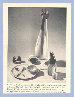 Vintage Advertising 1953 Placement/Ad RUSSEL WRIGHT Ben Seibel BEST
