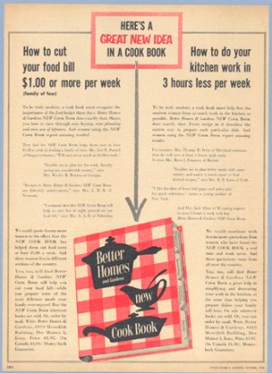 VINTAGE 1953 BETTER HOMES AND GARDENS NEW COOKBOOK 1ST EDITION HARDCOVER VINTAGE 1953 BETTER HOMES AND GARDENS NEW COOKBOOK 1ST EDITION HARDCOVER