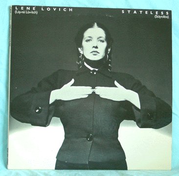 LENE LOVICH LP Stateless 1979 GOTH/NEW WAVE Say When