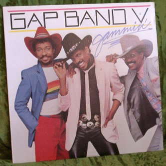 GAP BAND LP V LP JAMMIN' 1983 Funk PARTY TRAIN