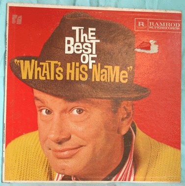 JACK PAAR LP Best of What's His Name RARE COMEDY