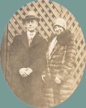 Vintage Photo Cloche Hat and Fur Coat BROAD AS LONG