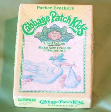 Vintage CABBAGE PATCH KIDS Card Game 1984
