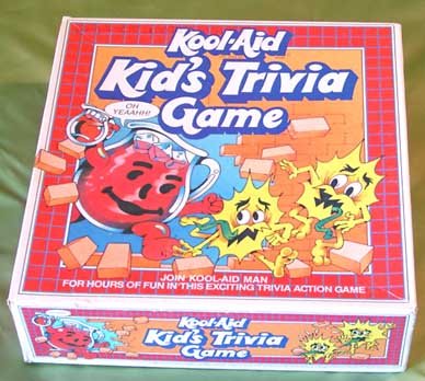 Vintage 1985 KOOL-AID Kid's Trivia Game KOOLAID MAN Oh Yeah!