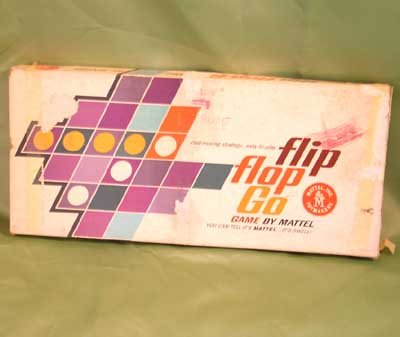 Vintage FLIP FLOP GO GAME Mattel 1962