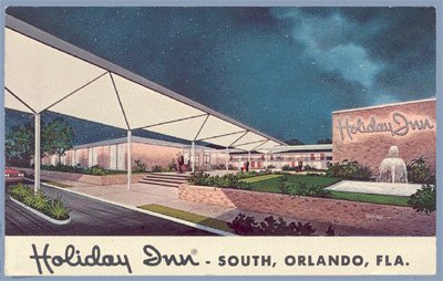 Vintage Postcard HOLIDAY INN Orlando Florida