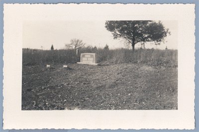 Vintage Photo THOMAS & LUCY KIDD TOMBSTONE 1940s