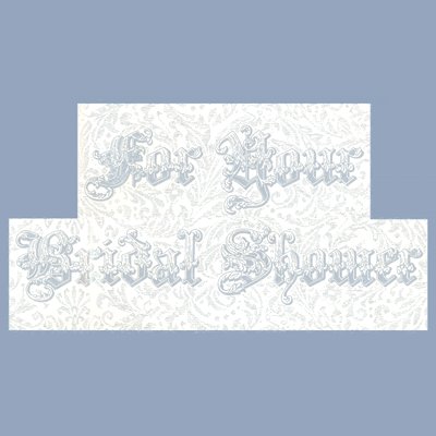 Vintage GIFT WRAP Wrapping Paper WEDDING Bride BRIDAL SHOWER