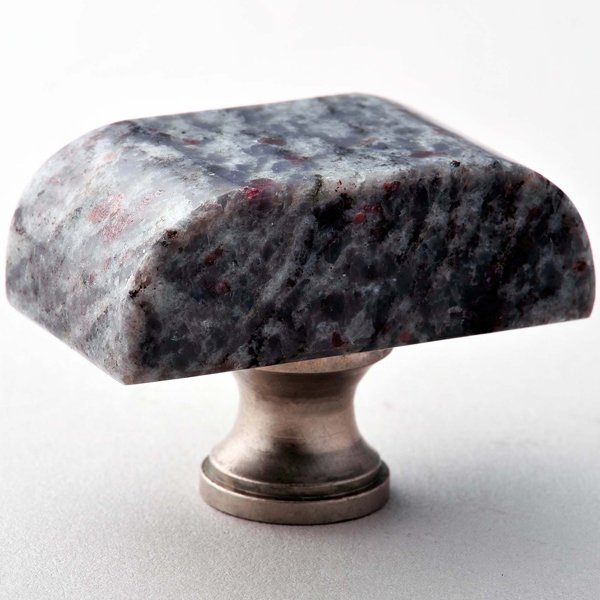 Indian Blue Block Granite Knob
