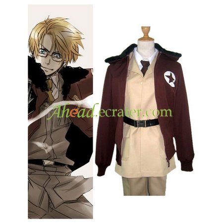 Hetalia Axis Powers America Cosplay Costume