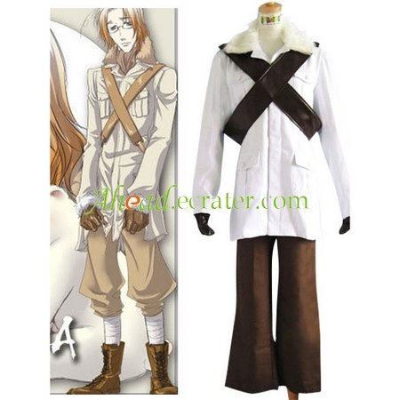 Hetalia Axis Powers Canada Matthew Cosplay Costume