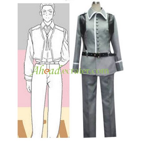 Hetalia Axis Powers Germany Cosplay Costume