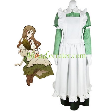 Hetalia Axis Powers Little Italy Maid Cosplay Costume