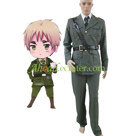 Hetalia Axis Powers United Kingdom Cosplay Costume
