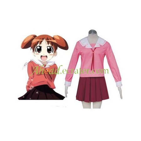 Azumanga Daioh Halloween Cosplay Costume red