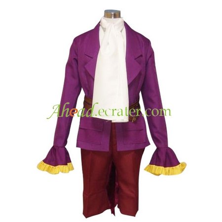 Purple Beatmania IIDX Cosplay Costume