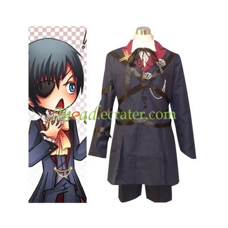 Black Butler Ciel Phantomhive Halloween Cosplay Costume