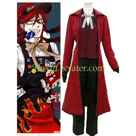 Black Butler Gureru Sutcliffe Halloween Cosplay Costume
