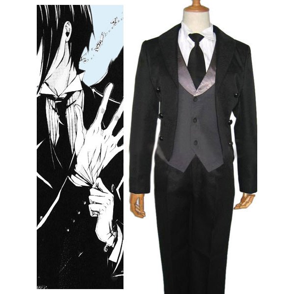 Black Butler Kuro Shitsuji Halloween Cosplay Costume