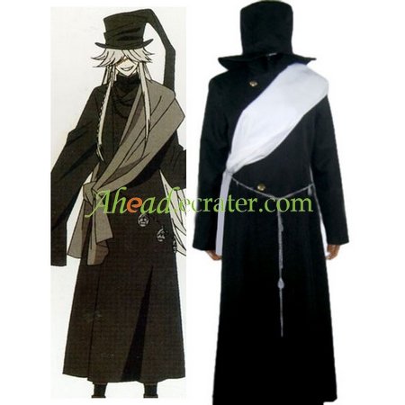 Black Butler Undertaker Halloween Cosplay Costume