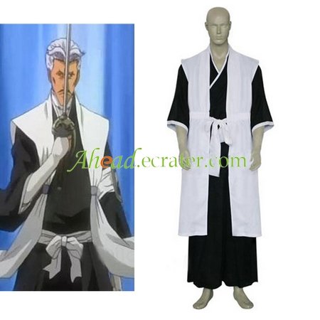 Bleach 1st Division Lieutenant Sasakibe Chojiro Cosplay Costume