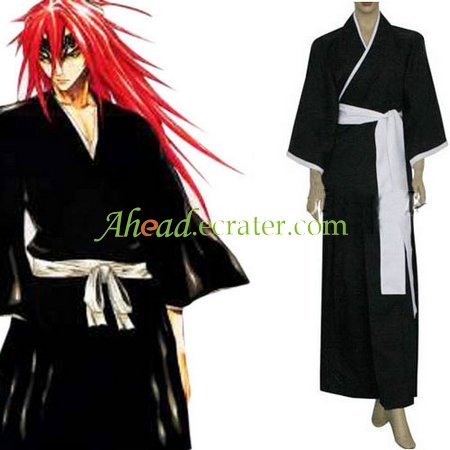 Bleach 6th Division Lieutenant Abarai Renji Cosplay Costume