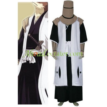 Bleach 7th Division Captain Komamura Sajin Halloween Cosplay Costume