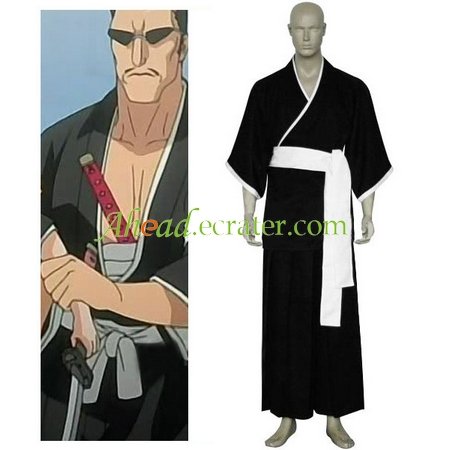 Bleach 7th Division Lieutenant Iba Tetsuzaemon Cosplay Costume