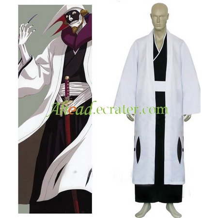 Bleach 12th Division Captain Kurotsuchi Mayuri Cosplay Costume