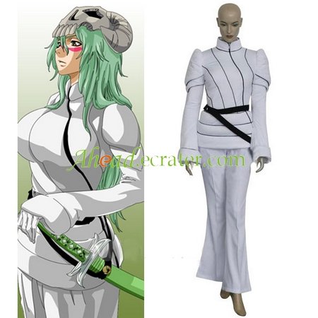 Bleach Neliel Tu Espada Uniform Halloween Cosplay Costume