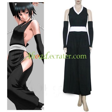 Bleach Soi Fong Fighting Halloween Cosplay Costume