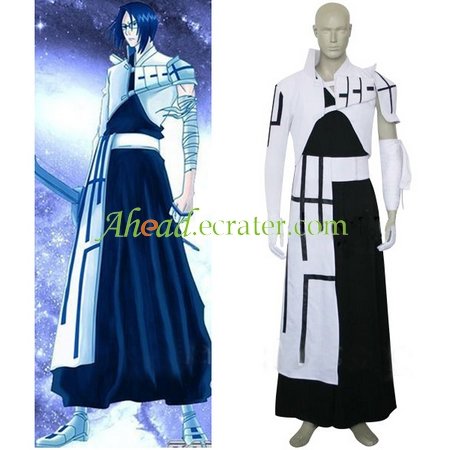 Bleach Uryuu Ishida Halloween Cosplay Costume