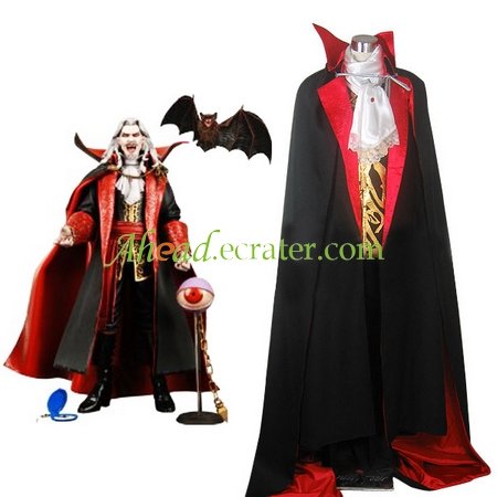 Castlevania Vampire Dracula Halloween Cosplay Costume