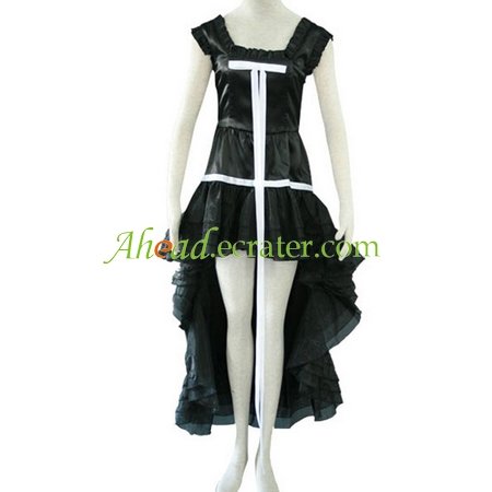 Chobits Chi Black Dress Cosplay Costume