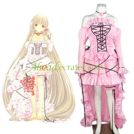 Chobits Chii Lolita Halloween Cosplay Costume