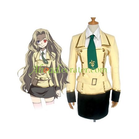 Code Geass Lelouch of the Rebellion Halloween Cosplay Costume