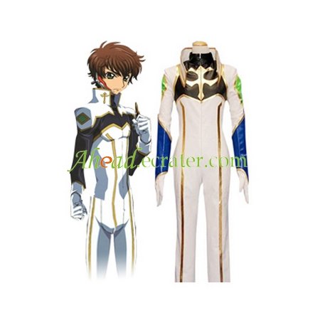 Code Geass Suzaku Cosplay Costume